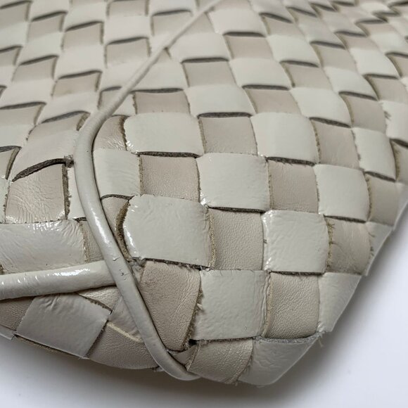 Vintage Michael Kors Woven Leather Hobo Bag - Picture 6 of 8